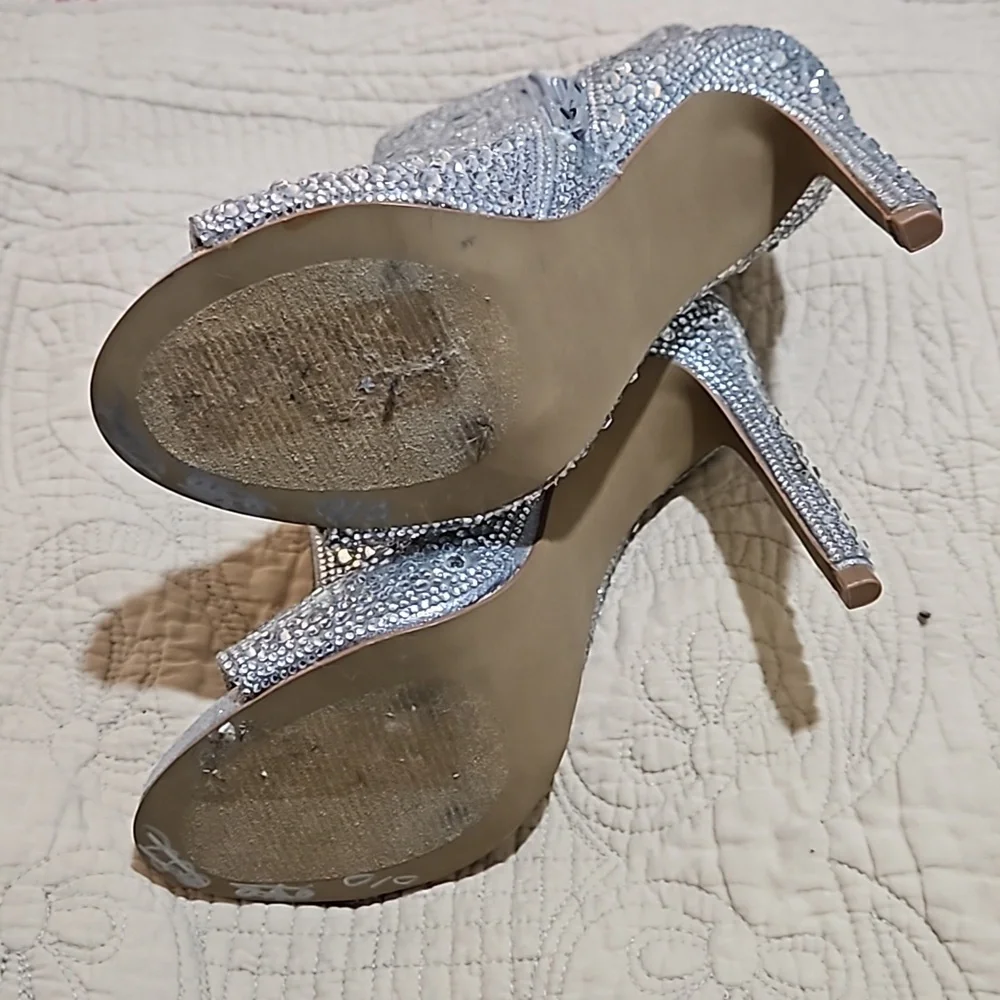 Steve Madden Women's Dispute-r Ankle Boot peep toe 7.5